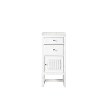 Load image into Gallery viewer, James Martin Athens 15 Cabinet w/ Drawers &amp; Door Glossy White