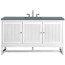 Load image into Gallery viewer, James Martin Athens 60&quot; Glossy White Single Vanity- James Martin