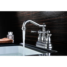 Load image into Gallery viewer, Edge Series 4 in. Centerset 2-Handle Mid-Arc Bathroom Faucet in Polished Chrome- Anzzi
