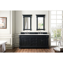 Load image into Gallery viewer, James Martin Brookfield 72&quot; Antique Black Double Vanity