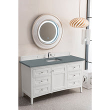Load image into Gallery viewer, James Martin Palisades 60&quot; Bright White Single Vanity