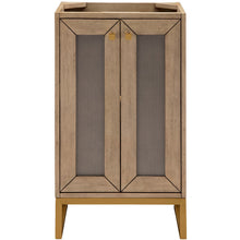 Load image into Gallery viewer, James Martin Chianti 20&quot; Whitewashed Walnut - Radiant Gold Single Vanity
