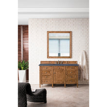Load image into Gallery viewer, James Martin Brittany 60&quot;  Saddle Brown Single Vanity- James Martin