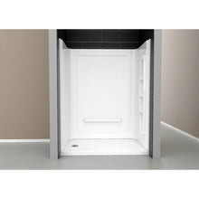 Load image into Gallery viewer, Rose 48 in. x 36 in. x 74 in. 3-piece DIY Friendly Alcove Shower Surround in White- Anzzi