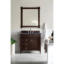 Load image into Gallery viewer, James Martin Brittany 36&quot; Burnished Mahogany Single Vanity