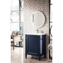 Load image into Gallery viewer, James Martin Britannia 24&quot; Navy Blue Single Vanity