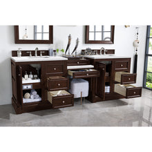 Load image into Gallery viewer, James Martin De Soto 94&quot; Burnished Mahogany Double Vanity Set