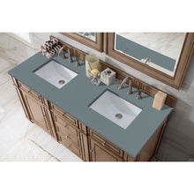 Load image into Gallery viewer, James Martin Bristol 60&quot; Whitewashed Walnut Double Vanity