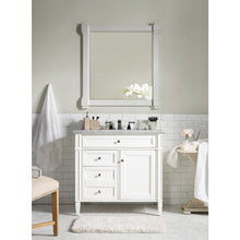 Load image into Gallery viewer, James Martin Brittany 36&quot;Bright White Single Vanity