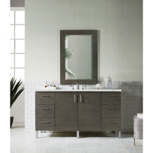 Load image into Gallery viewer, James Martin Metropolitan 60&quot; Silver Oak Single Vanity
