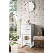 Load image into Gallery viewer, James Martin Athens 15 Cabinet w/ Drawers &amp; Door Glossy White