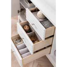 Load image into Gallery viewer, James Martin Linear 59&quot; Glossy White Double Vanity