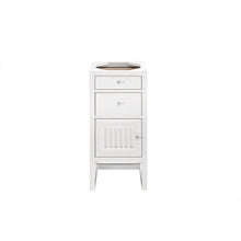 Load image into Gallery viewer, James Martin Athens 15 Cabinet w/ Drawers &amp; Door Glossy White