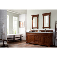 Load image into Gallery viewer, James Martin Brookfield 72&quot; Warm Cherry Double Vanity