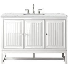 Load image into Gallery viewer, James Martin Athens 48&quot; Glossy White Single Vanity- James Martin