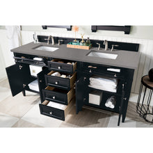 Load image into Gallery viewer, James Martin Brittany 72&quot;  Black Onyx Double Vanity