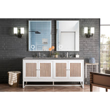 Load image into Gallery viewer, James Martin Athens 72&quot; Glossy White Double Vanity
