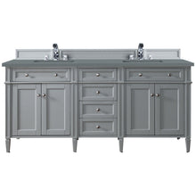 Load image into Gallery viewer, James Martin Brittany 72&quot;  Urban Gray Double Vanity- James Martin