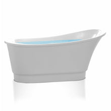 Load image into Gallery viewer, Prima 67 in. Acrylic Flatbottom Non-Whirlpool Bathtub in White- Anzzi