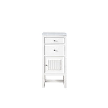 Load image into Gallery viewer, James Martin Athens 15 Cabinet w/ Drawers &amp; Door Glossy White