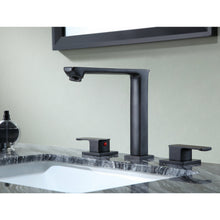 Load image into Gallery viewer, Alpine 8 in. Widespread 2-Handle Bathroom Faucet in Oil Rubbed Bronze- Anzzi