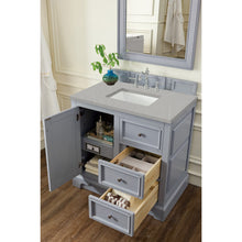 Load image into Gallery viewer, James Martin De Soto 36&quot; Silver Gray Single Vanity