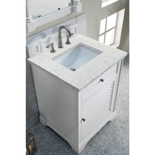 Load image into Gallery viewer, James Martin Savannah 26&quot; Bright White Single Vanity