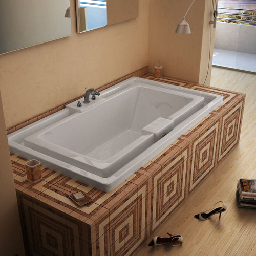 Atlantis Whirlpools Infinity 46 x 78 Endless Flow Air Jetted Bathtub- Atlantis Whirlpools