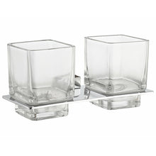 Load image into Gallery viewer, Caster 3 Series Dual Toothbrush Holder in Polished Chrome- Anzzi