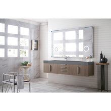 Load image into Gallery viewer, James Martin Mercer Island 72&quot; Ash Gray Single Vanity
