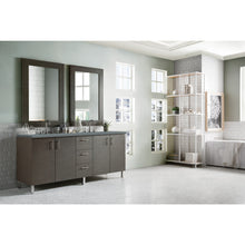 Load image into Gallery viewer, James Martin Metropolitan 72&quot; Silver Oak Double Vanity