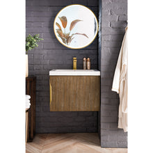 Load image into Gallery viewer, James Martin Columbia 24&quot; Latte Oak Single Vanity