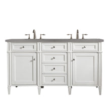 Load image into Gallery viewer, James Martin Brittany 60&quot;  Bright White Double Vanity- James Martin