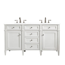Load image into Gallery viewer, James Martin Brittany 60&quot;  Bright White Double Vanity