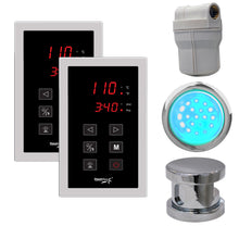 Load image into Gallery viewer, SteamSpa Royal Touch Panel Control Kit in Chrome- SteamSpa