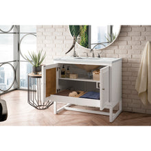Load image into Gallery viewer, James Martin Athens 36&quot; Glossy White Single Vanity