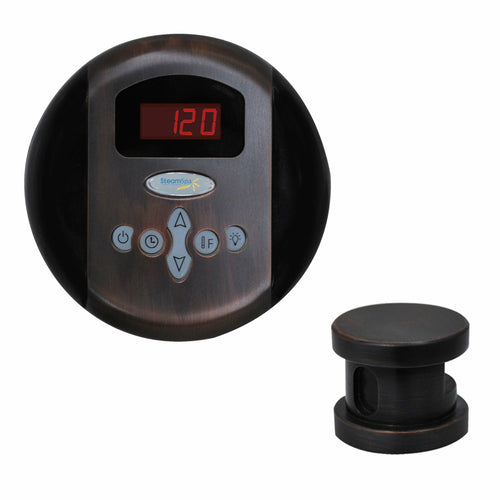 SteamSpa Oasis Control Kit in Oil Rubbed Bronze- SteamSpa