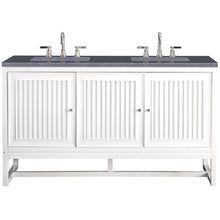 Load image into Gallery viewer, James Martin Athens 60&quot; Glossy White Double Vanity- James Martin