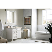 Load image into Gallery viewer, James Martin Brittany 36&quot;Bright White Single Vanity