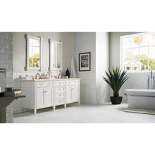 Load image into Gallery viewer, James Martin Brittany 72&quot; Bright White Double Vanity