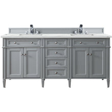 Load image into Gallery viewer, James Martin Brittany 72&quot;  Urban Gray Double Vanity- James Martin