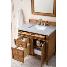 Load image into Gallery viewer, James Martin Brittany 36&quot;Saddle Brown Single Vanity
