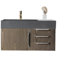 Load image into Gallery viewer, James Martin Mercer Island 36&quot; Ash Gray Single Vanity- James Martin