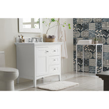 Load image into Gallery viewer, James Martin Palisades 36&quot; Bright White Single Vanity