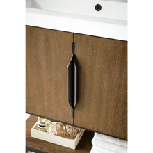 Load image into Gallery viewer, James Martin Columbia 31.5&quot; Latte Oak - Matte Black Single Vanity