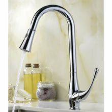 Load image into Gallery viewer, VANGUARD Undermount 30 in. Single Bowl Kitchen Sink with Singer Faucet in Polished Chrome- Anzzi