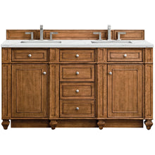 Load image into Gallery viewer, James Martin Bristol 60&quot; Saddle Brown Double Vanity- James Martin