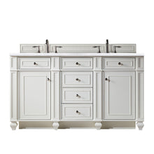 Load image into Gallery viewer, James Martin Bristol 60&quot; Bright White Double Vanity- James Martin