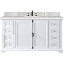 Load image into Gallery viewer, James Martin Providence 60&quot; Bright White Single Vanity- James Martin