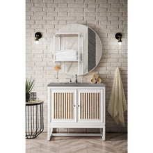 Load image into Gallery viewer, James Martin Athens 36&quot; Glossy White Single Vanity